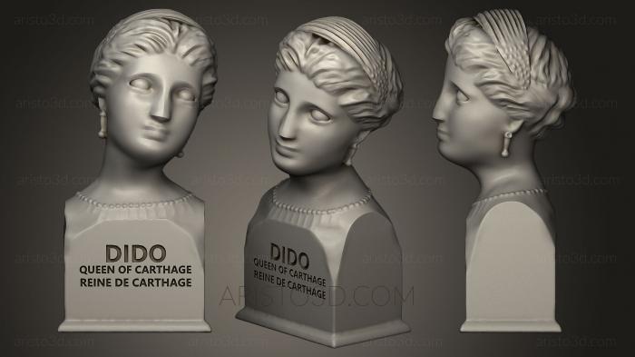 Busts and heads antique and historical (BUSTA_0018) 3D model for CNC machine